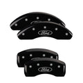 Set Of 4 Caliper Covers Engraved Front And Rear MGP Yellow Finish Black Characters 2006-2012 Ford Fusion MGP Caliper Covers