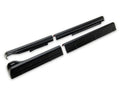 Black Trail Armor Rocker Panel And Sill Plate Covers For 14-18 Silverado/Sierra 1500 (Incl 19 Ld/Ltd) 15-19 Silverado/Sierra Hd Extended Cab, Pair Bushwacker