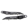 ~(6 lbs. 25X14X3)~ 1999-2016 FORD F250/F350: Front Roof LED Light Bar Mounts - To Mount One 52 IN Zroadz Straight OR Curved LED Light Bar or similar style