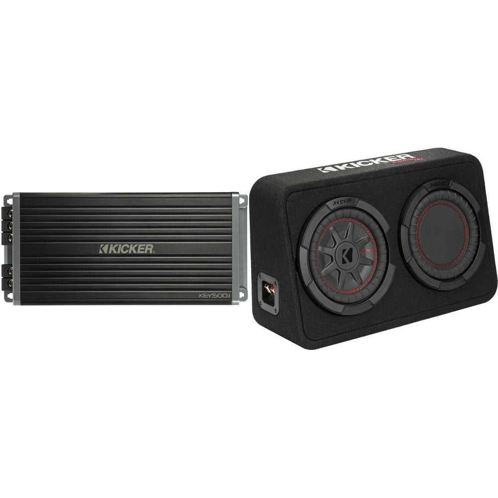 CompRT 8 (20cm) subwoofer in thin profile encl 2ohm RoHS Compliant