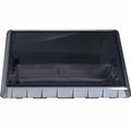SKYMAXX LX PLUS THIN MANUAL LIFT LID W/4 OPEN POSITIONS & LED WHITE/SMOKE