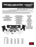 ~(35 lbs. 36X10X10)~ Jeep Hidden Winch Mounting Plate (14-20 Grand Cherokee WK2)