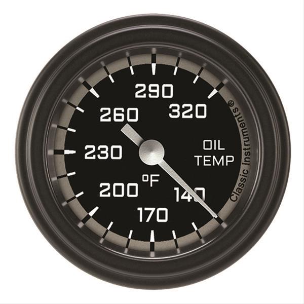 AUT CR GREY 2IN OIL TEMP FULL SWEEP