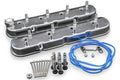 Granatelli 96-22 GM LS Tall Valve Cover w/Integral Angled Coil Mounts - Polished (Pair)