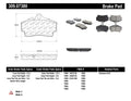 OE POSI QUIET COATED BRAKE KIT 2 WH