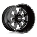 MO962 17x10 8x170.00 GLOSS BLACK W/ MILLED ACCENTS (24 mm)
