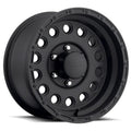 Aluminum Wheels 17x9 Rockcrusher 887B Satin Black 0 Offset 6 on 139.7 Bolt Pattern 107.95 Bore Raceline