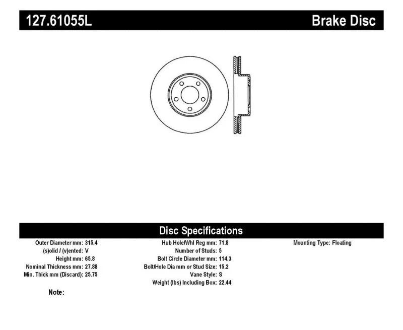 OE Plus Brake Kit 2 Wheel