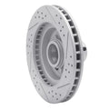 R1 69-96 Buick Riviera Front Left Drilled & Slotted Geo-Carbon Rotor