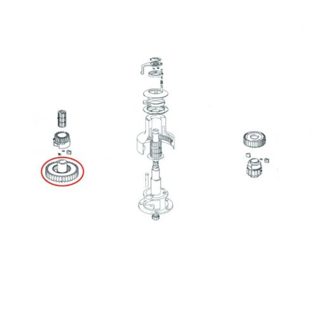 RATCHET GEAR 58/62ST