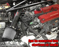 HPS Performance Performance Cold Air Intake Kit 92-95 Honda Civic SOHC D Series DOHC B Series Converts to Shortram Red