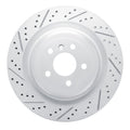 R1 13-19 Mercedes-Benz GL350 Front Left Drilled & Slotted Geoperformance Rotor