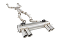 BMW M3/M4 BLACK TIP KIT 4IN BOLT ON 304SS