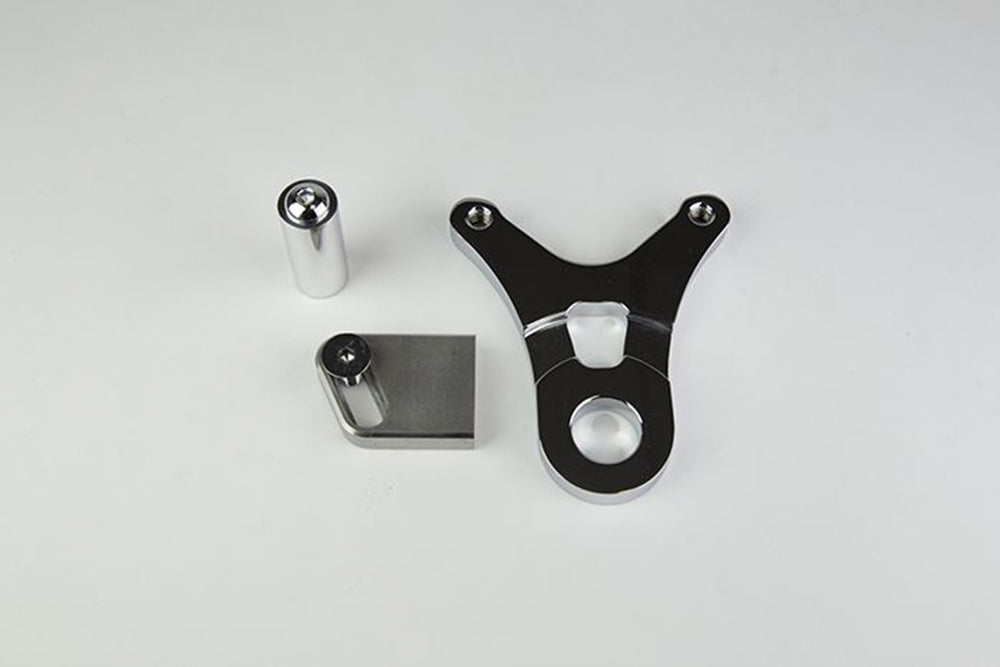 Wilwood Caliper Mounting Kit Chrome w/Bracket GP310 Sprocket Brake 51 Tooth
