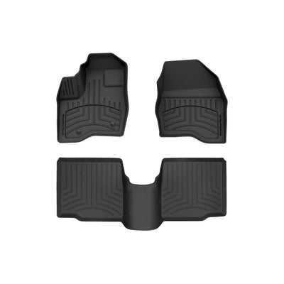 WeatherTech Black Front Rear FloorLiner HP Fits -20-14 Explorer 44359-1-2IM