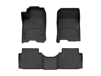 WeatherTech Black Front Rear FloorLiner HP Fits -23-26 Chevrolet GMC 441818-1-2IM