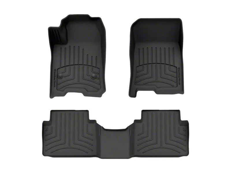 WeatherTech Black Front Rear FloorLiner HP Fits -23-26 Chevrolet GMC 441818-1-2IM