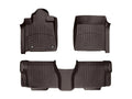 WeatherTech Cocoa Front Rear FloorLiner HP Fits -20-21 Sequoia 474081IM-470934IM