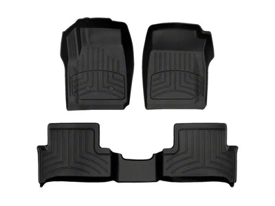 WeatherTech Black Front Rear FloorLiner HP Fits -20-21 Chevrolet GMC 44751-1-3IM