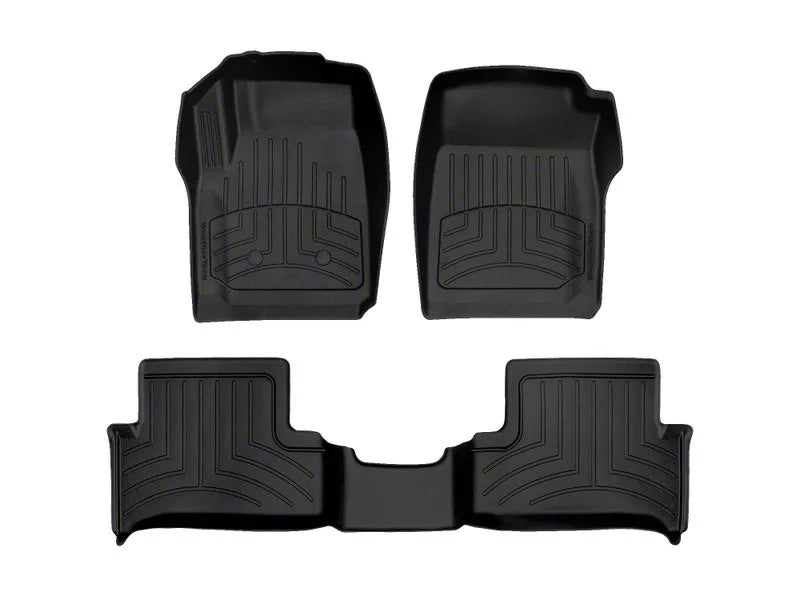 WeatherTech Black Front Rear FloorLiner HP Fits -20-21 Chevrolet GMC 44751-1-3IM
