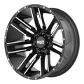 MO978 18X9 6X135 S-BLK MACH 18MM