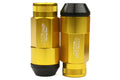 KICS LEGGDURA Racing Shell Type Lug Nut 53mm Open-End Look 16 PCS 4 Locks 12X1.25 Gold