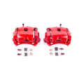 Power Stop 01-05 Toyota RAV4 Front Red Calipers w/Brackets - Pair