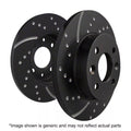 EBC auto part close-up