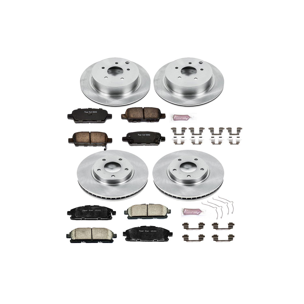 Power Stop 11-17 Nissan Quest Front & Rear Autospecialty Brake Kit