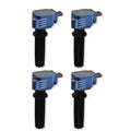 MSD Ignition Coil Ford Ecoboost 2.0L/2.3L L4 Blue 4-Pack 2012-2019 Ford Ecoboost 2.0L/2.3L MSD Ignition