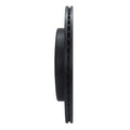 R1 19-25 Ram 1500 Rear Right Drilled & Slotted Black Brake Rotor