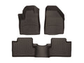 WeatherTech Cocoa Front Rear FloorLiner HP Fits -20-21 Cherokee 478331IM-475662IM