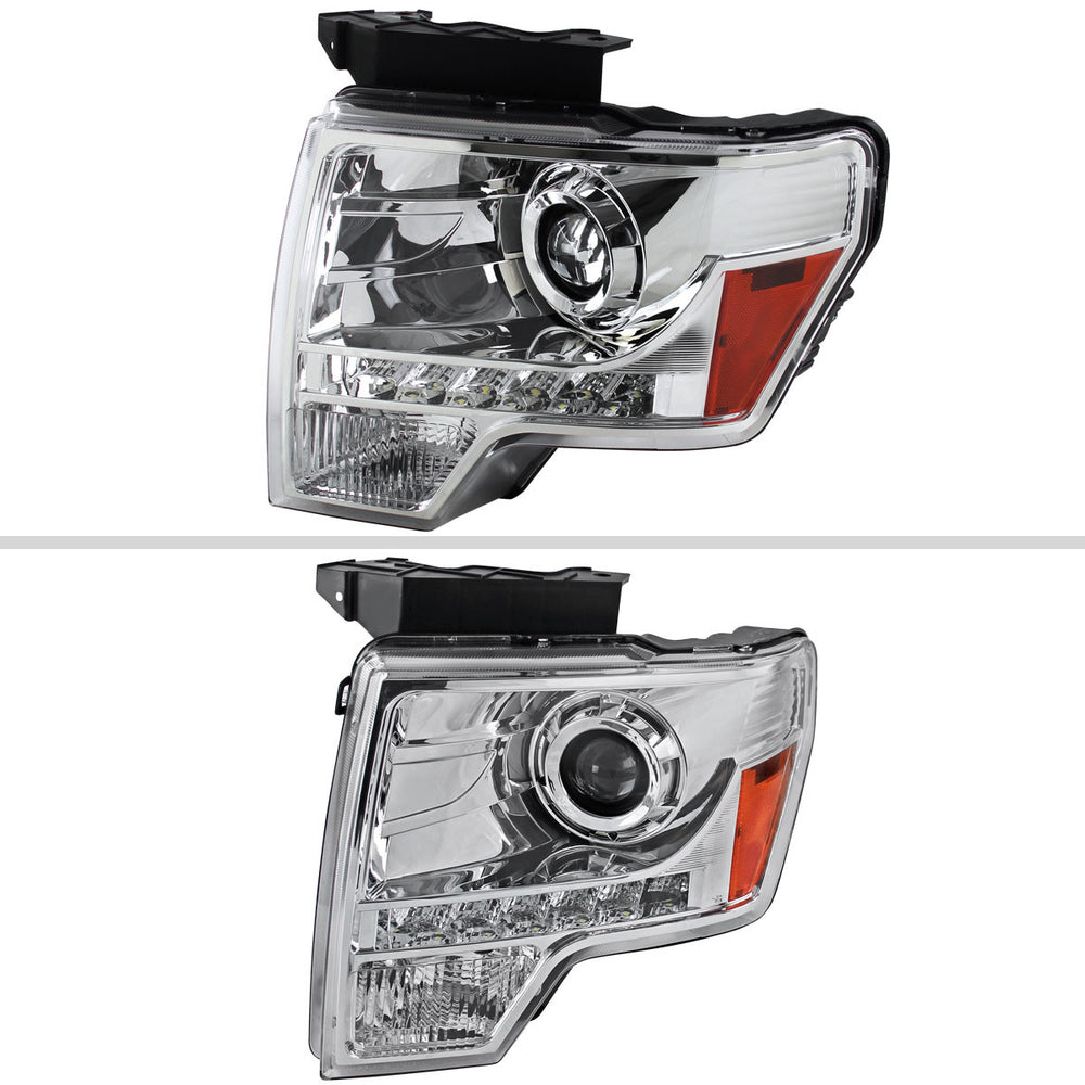 PROJECTOR HEADLIGHTS WITH SMOKE LEN