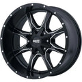 Wheel Pros Moto Metal MO970 16X8 7X150 SG-BLK MILL 00MM MO97068075900