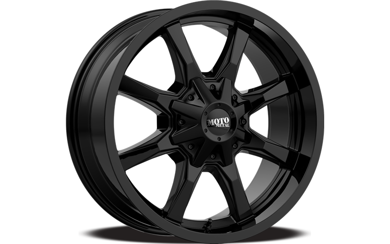 Wheel Pros Moto Metal MO970 16X8 5X135 SG-BLK MILL 00MM MO97068013900