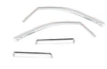 Putco 09-18 Ram 1500 - Crew Cab (Set of 4) Excl Rebel Model Element Chrome Window Visors