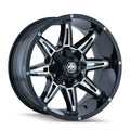 The Wheel Group black auto part