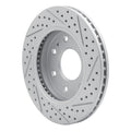 DFC 09-09 Ford F-150 Rwd Front Left Drilled & Slotted Geoperformance Rotor