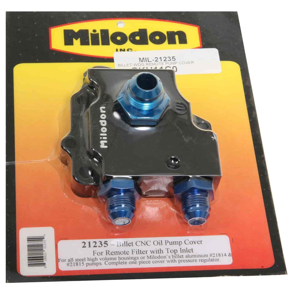 BILLET WDG REMOTE PUMP COVER