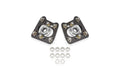 BMR 94-04 Ford Mustang Steel Caster Camber Plates - Black Hammertone