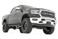 1x 70778 1x 70920D LED Light Bumper Mount 20 Chrome Dual Row White DRL Ram 1500 (19-22)