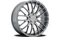 KM693 18X8 5x4.5 GLOSS BLACK +45 MAG LUG