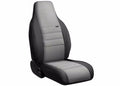 19C RAM 2500/3500 NP FRONT BUCKET SEAT COVER BLACK W/GRAY CENTER PANEL