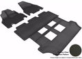 3D MAXpider 2011-2017 Honda Odyssey EX Kagu 1st & 2nd Row Floormats - Black