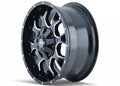 WARRIOR (8015) BLK/MILLED SPOKES 18