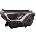 CAPA RH HEADLIGHT RAV4 1618 (HALOGEN)(W/O BLACK BEZEL)(NORTH AMERICA BUILT)