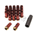Wheel Mate Muteki SR45R Lug Nut Kit M12x1.25 - Red