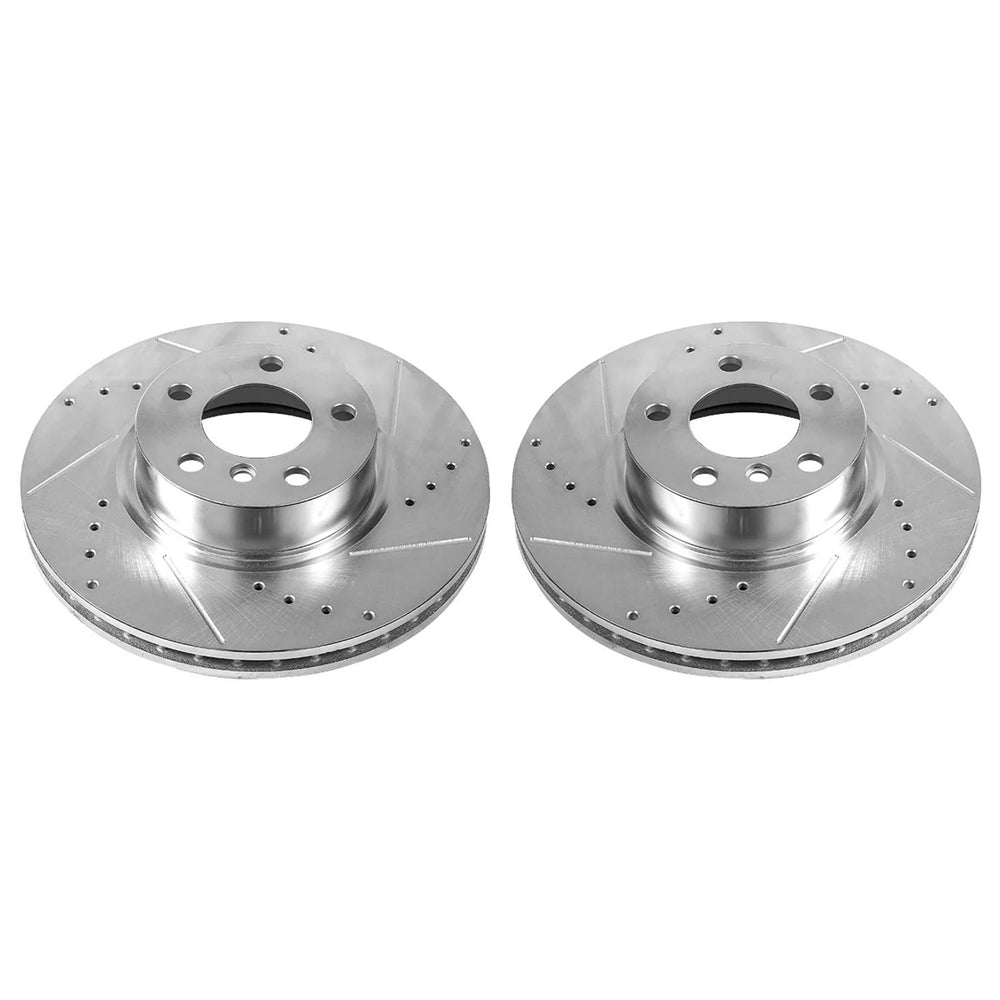 Power Stop 11-17 BMW X3 Front Evolution Drilled & Slotted Rotors - Pair