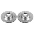 Power Stop 11-17 BMW X3 Front Evolution Drilled & Slotted Rotors - Pair