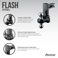FLASH 6"E-SERIES HD 2.5" SHANK